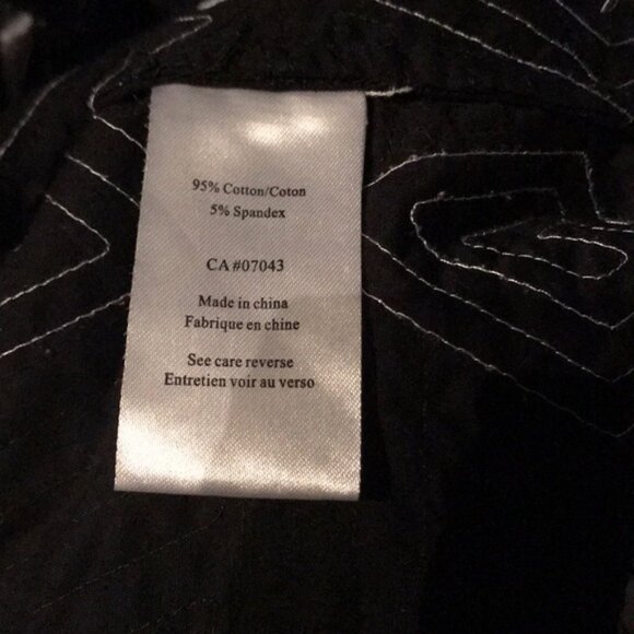 Samuel Dong 3D Black White Jacket Cotton Textured Stretch Zipper Closure Top M - Picture 11 of 12